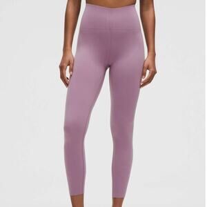 Lululemon Glow Up Super-High-Rise Tight 25" Lavender Lux Women's Size 4 NWT